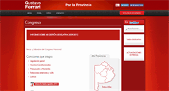 Desktop Screenshot of ferrarigustavo.com